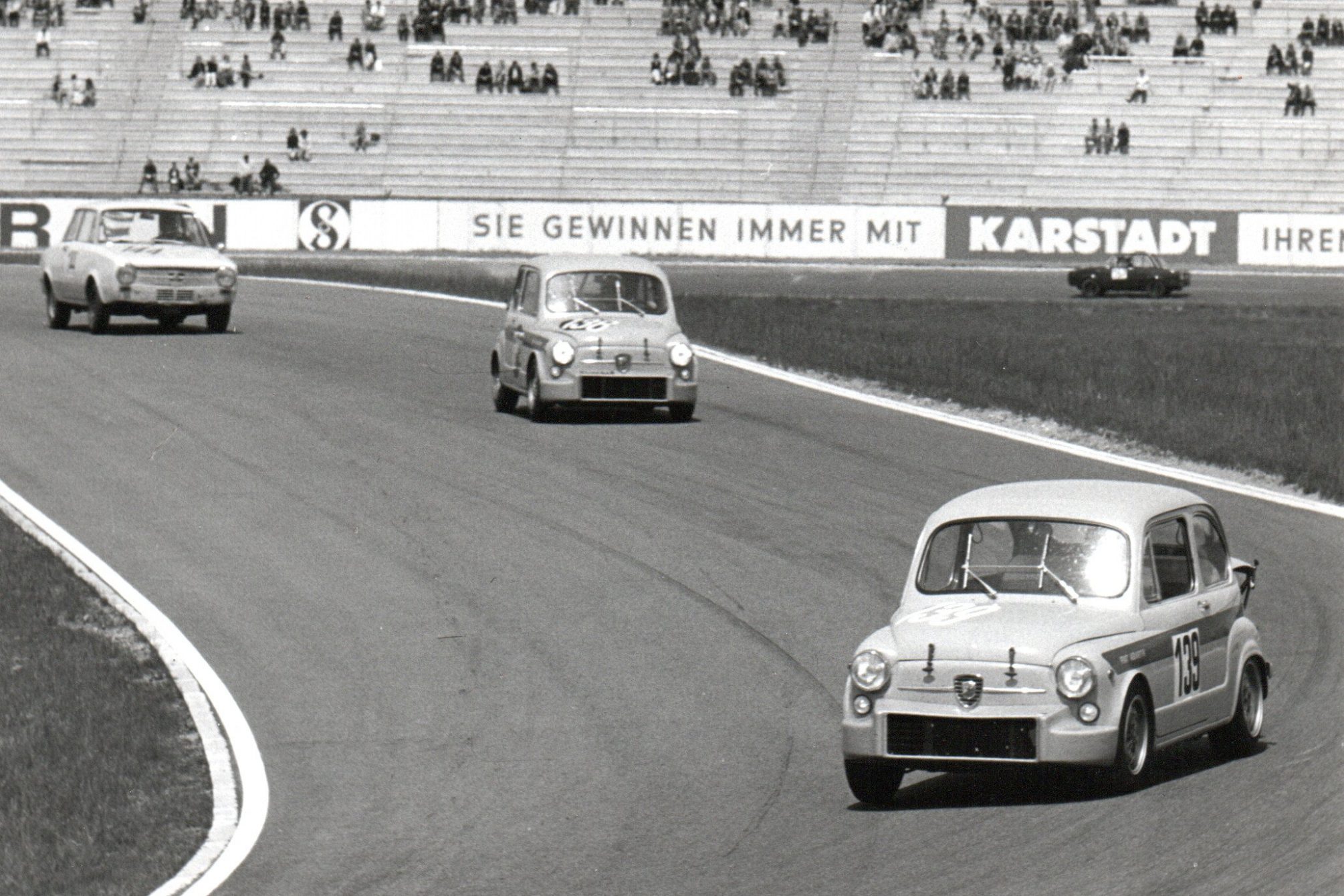 Erstes Rennen am 29.05.1966 auf der neuen Strecke Hockenheim
