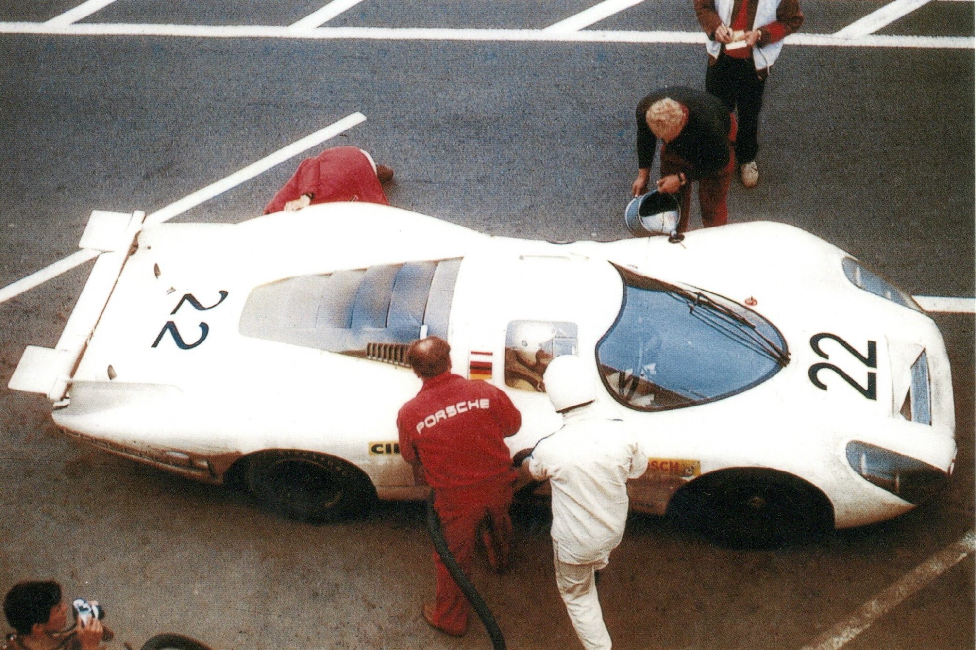 -1969 Lins-Kauhsen 69 Le Mans im Porsche 908 Langheck